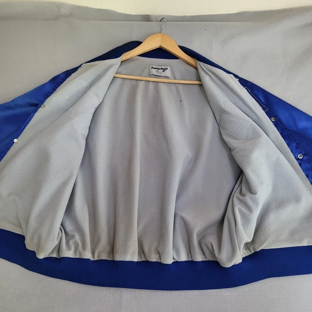 VTG University Of‎ Florida Gators Satin Bomber Jacket Size XL Made In USA
